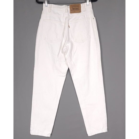 LEVI'S PREMIUM VTG Jeans 950 Relaxed Fit Tapered Size 8 Short USA🇺🇸MADE Women - Picture 2 of 12